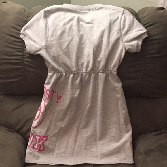 VS PINK short sleeve sweatshirt cover up - Picture 4 of 6